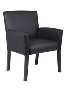 B639BK: Guest Accent / Dining Chair with Black Base