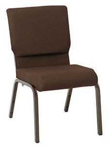 CC2119BY: Brown Church Chairs