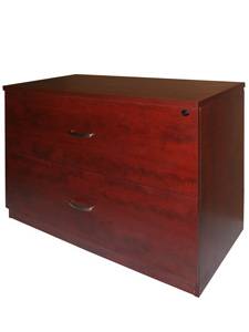 PL12: High-Quality Mahogany Laminate Storage Cabinet