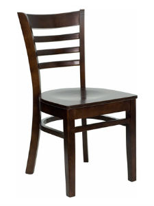 PM15 - Wood Restaurant Chair with Wooden Seat
