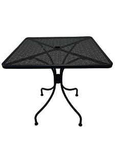 PM153030 Square Table with Floral Top Design