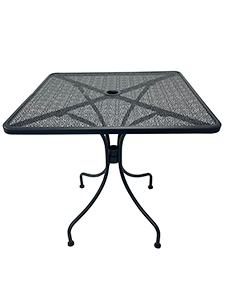 PM153030 Square Table with Floral Top Design