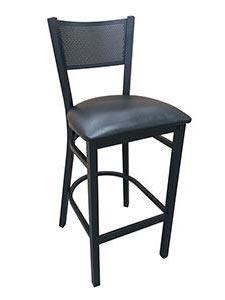 PM28: Metal Casual Bar Stool is Sturdy and Durable