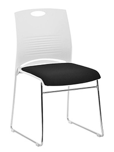 PM9526: Stackable Chair with chromed frame
