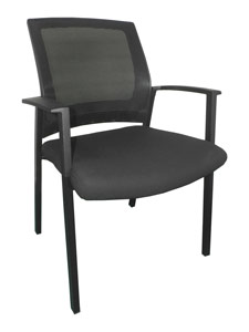 PM9528: Guest Chair with Mesh Back