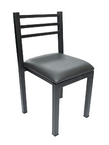 PMC401 - Slat Back Metal Restaurant Chair