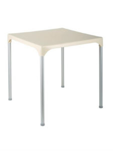 PME3030: Plastic Top Table and Aluminum Legs