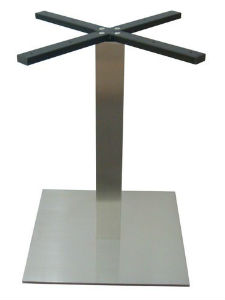 PMTL4WSS: Stainless Steel Square Table Base