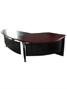 PMW9368: Wood Veneer Executive Desk