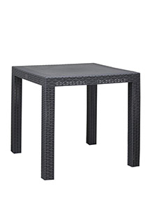 PT000265: Plastic Rattan Table