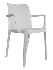 Solei MV4000 Chair With Arms: Indoor/Outdoor