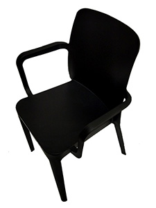 Solei MV4000 Chair With Arms: Indoor/Outdoor