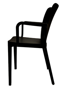 Solei MV4000 Chair With Arms: Indoor/Outdoor