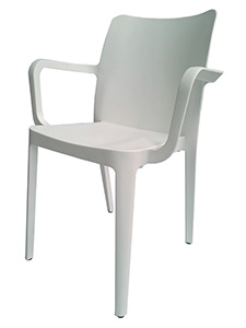 Solei MV4000 Chair With Arms: Indoor/Outdoor