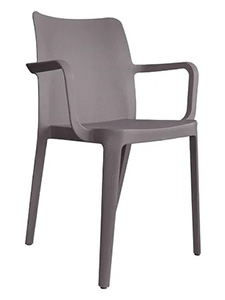 Solei MV4000 Chair With Arms: Indoor/Outdoor