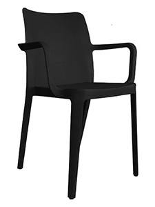 Solei MV4000 Chair With Arms: Indoor/Outdoor