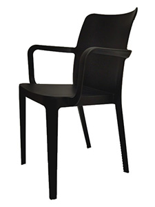 Solei MV4000 Chair With Arms: Indoor/Outdoor